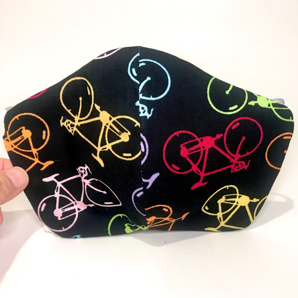 Face mask w/ 3 layer protection & elastic NWOT